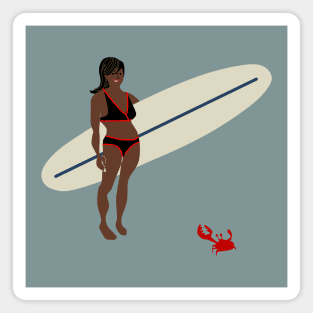 Surfer girl : Magnet